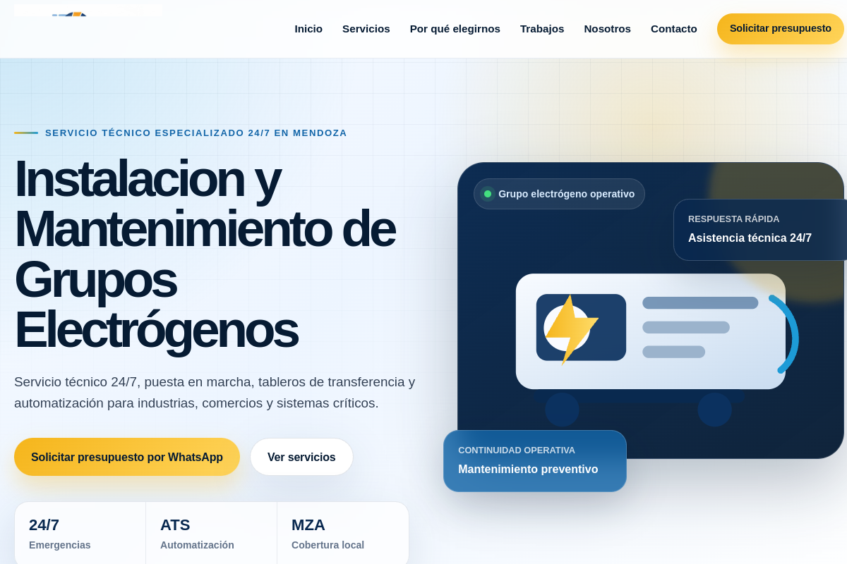 Ejemplo: Quickly S.A.S. — vista móvil